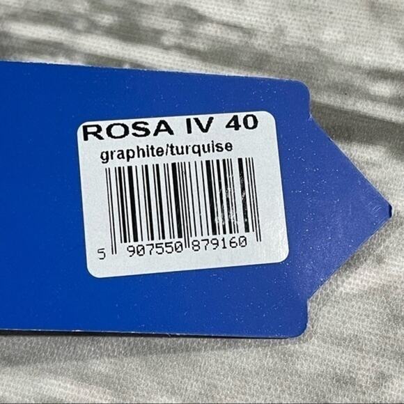 Blue Bikini Top Gwinner Sz 10 Aqua and Grey NWT Swimsuit - Picture 3 of 6